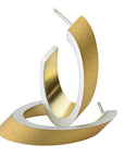 Clic Ovale oorringen Goud|Geel O21G, exclusief en kwalitatief hoogwaardig. Ontdek nu!