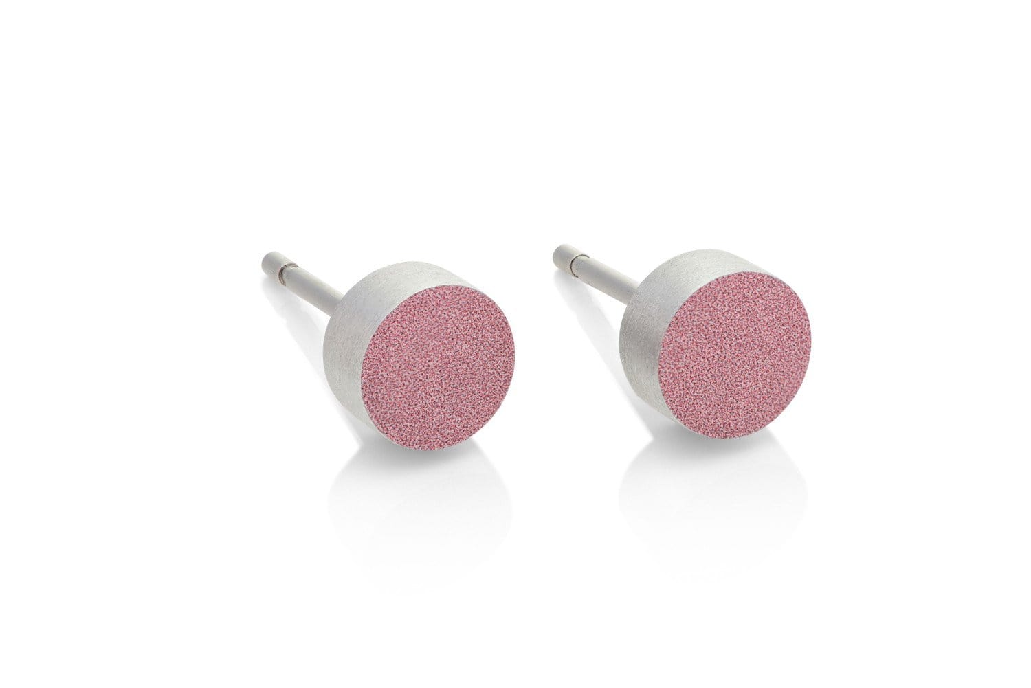 Clic Klein Rond Roze Oorbel - O36RO