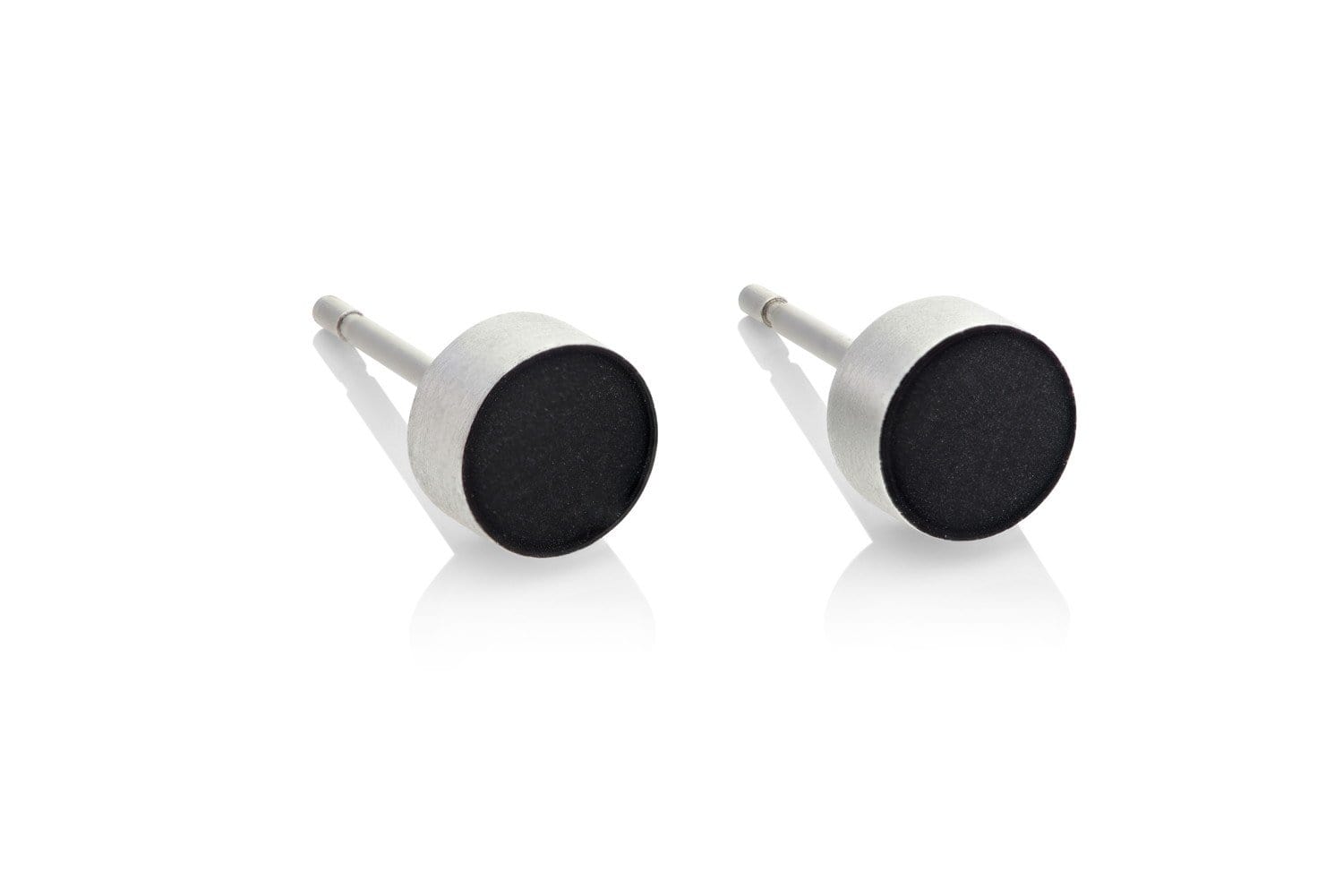 Clic Klein Rond Oorbel zwart - O36Z