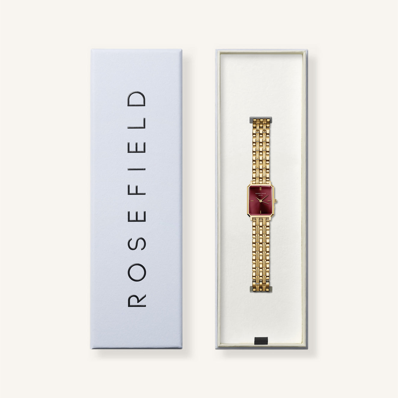 Rosefield Dameshorloge OBGSG-O83 Goudkleurig 19.5x24mm