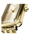 Rosefield horloge OCGSG-O65 Octagon Champagne Steel Gold - PansiteNederland.nl