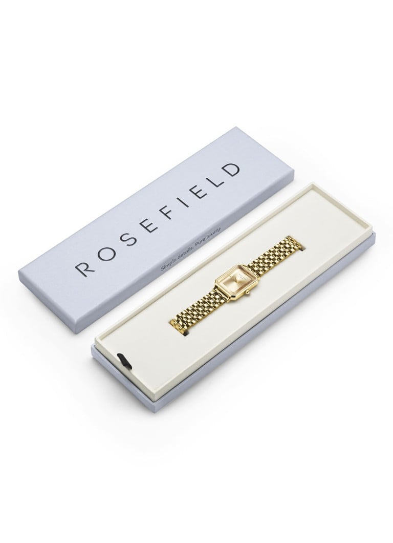 Rosefield Dameshorloge OCGSG-O65 Goudkleurig 23x29mm