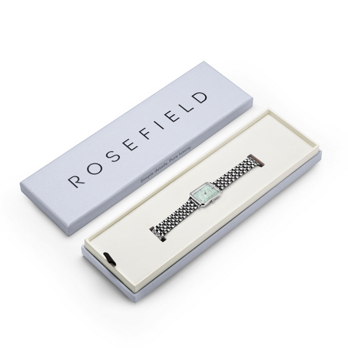 Rosefield Dameshorloge MOP OGGSS-O72 Zilverkleurig