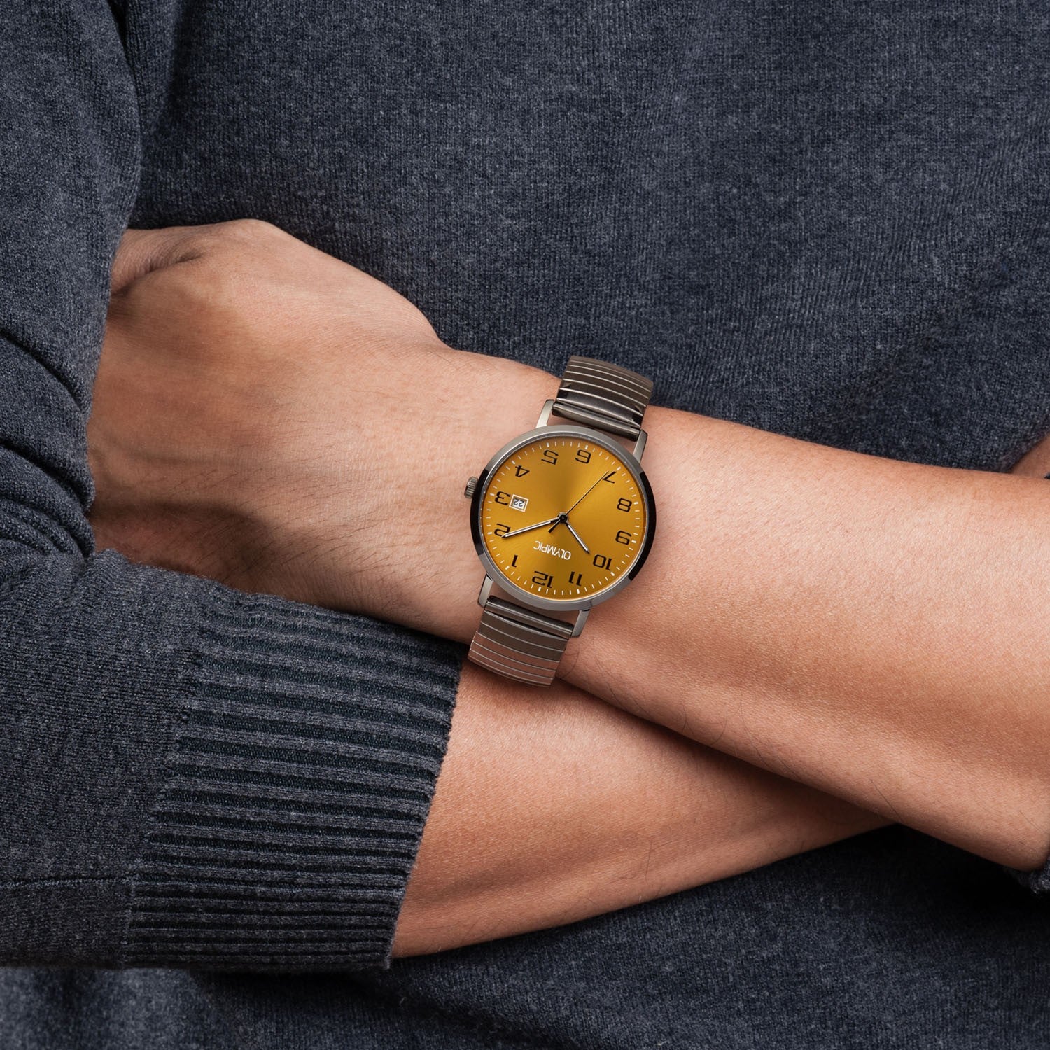 Olympic OL26HGG001 Lucas Horloge Staal 37mm