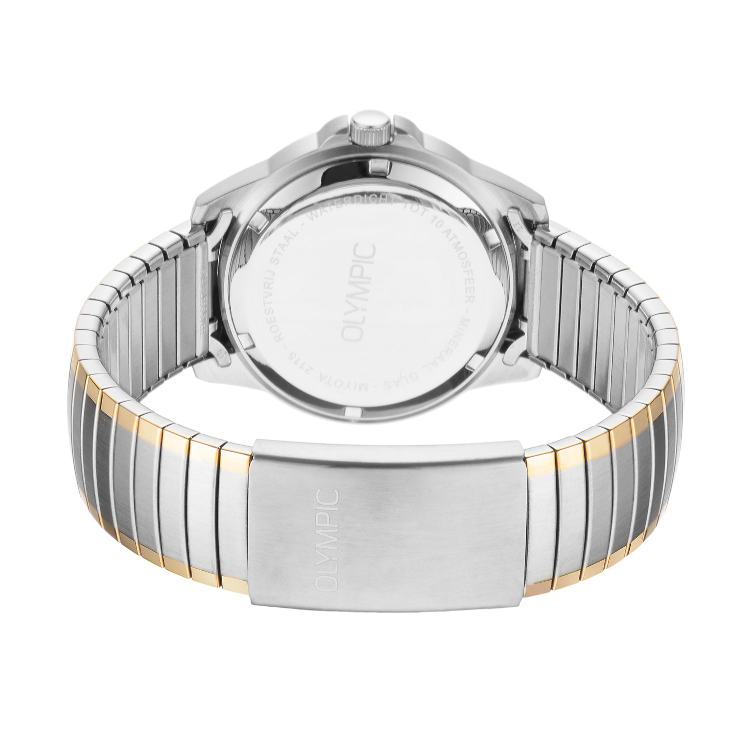 Olympic CHARLIE 37,5mm Horloge 38mm wit - OL26HSS310B