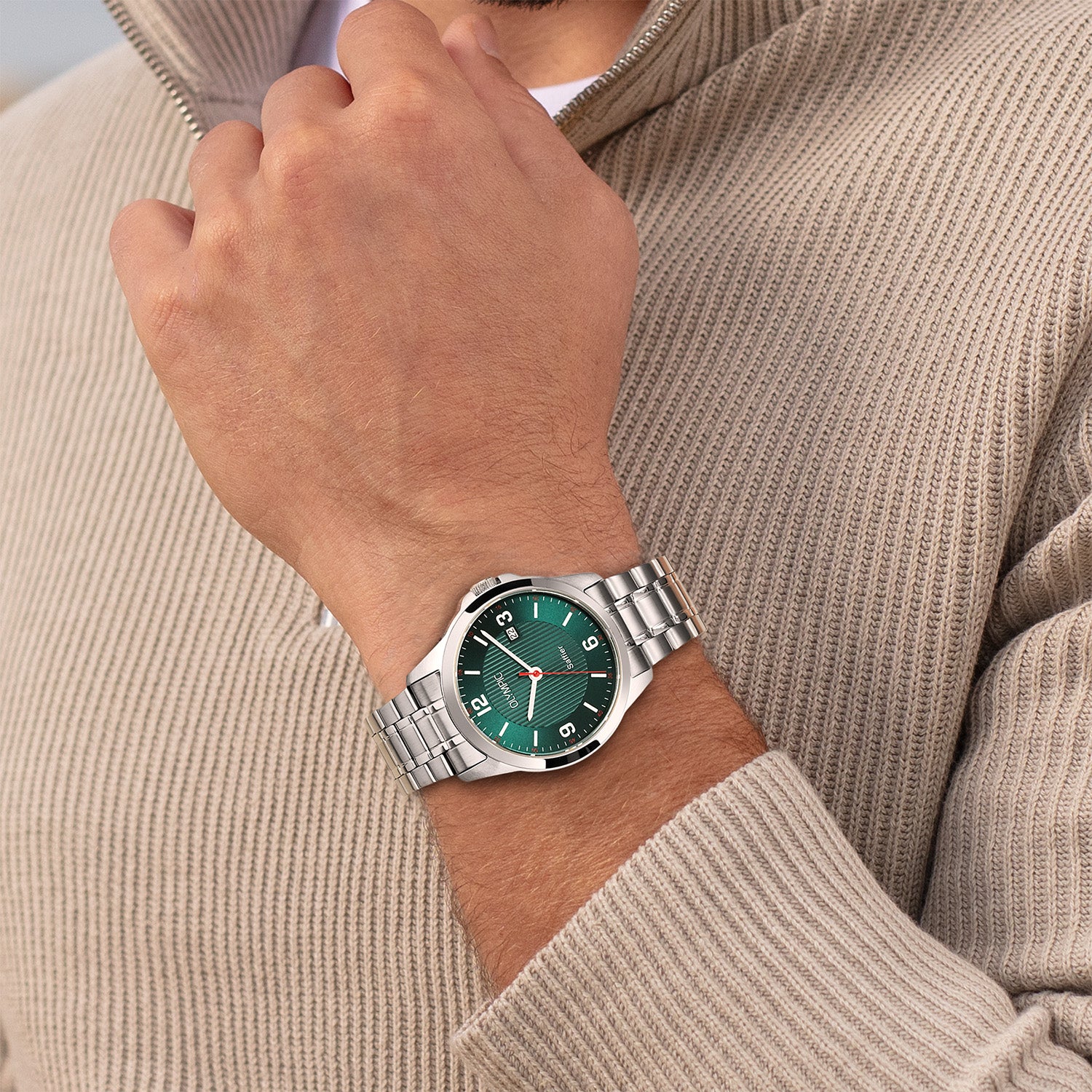 Olympic Horloge THOMAS groen - OL26HSS318