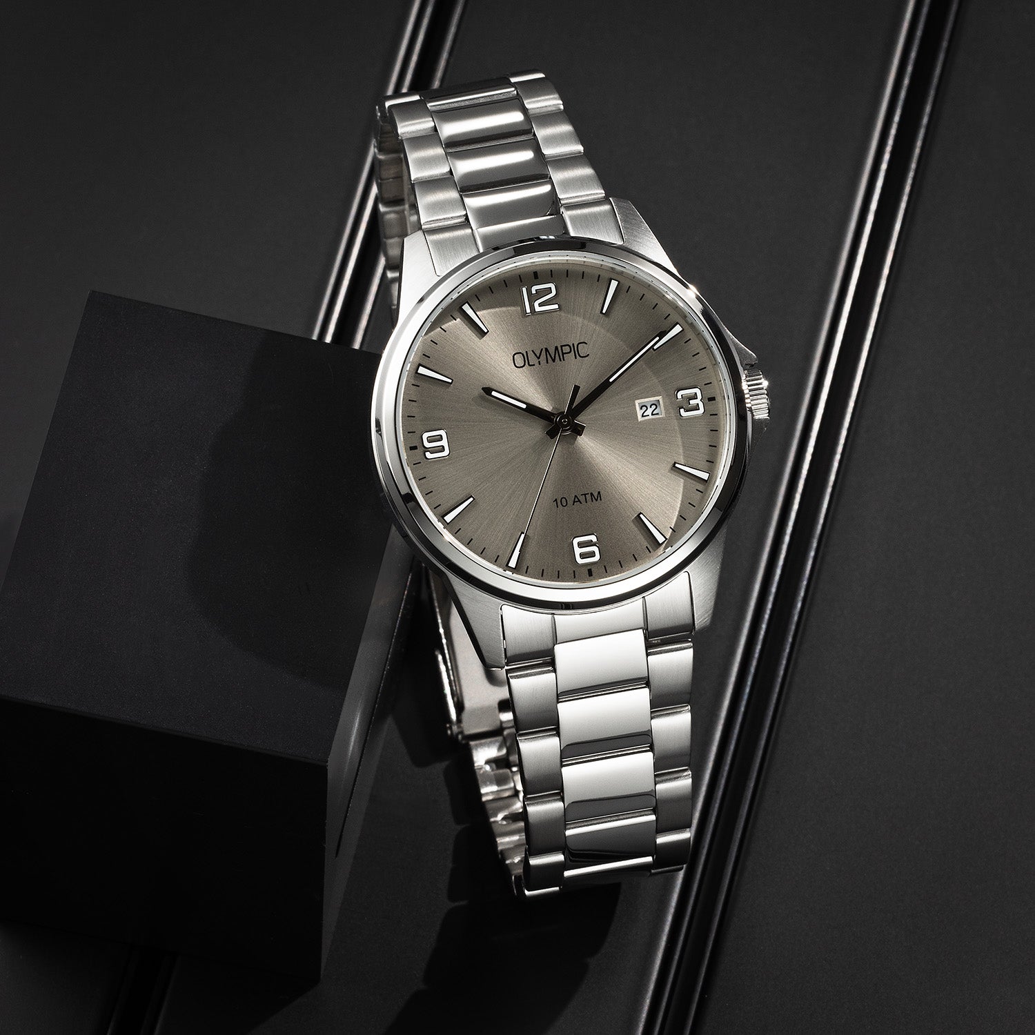 Olympic Horloge OL26HSS319 Zwart GLENN