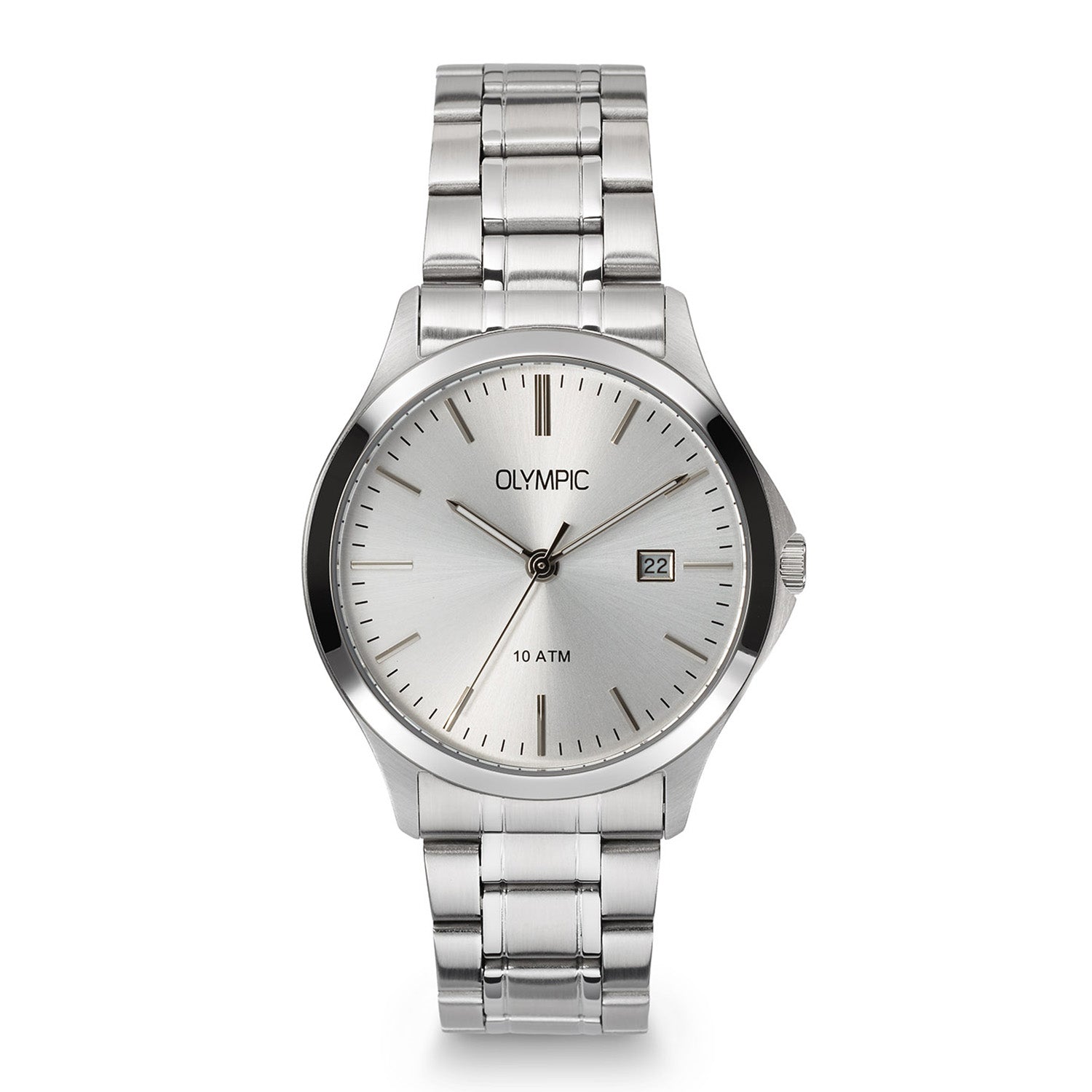Olympic OL26HSS324 Milan Horloge Heren Staal 39mm