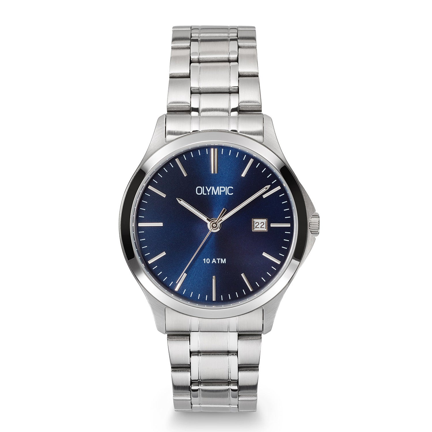 Olympic OL26HSS325 Milan Horloge Heren Staal 39mm
