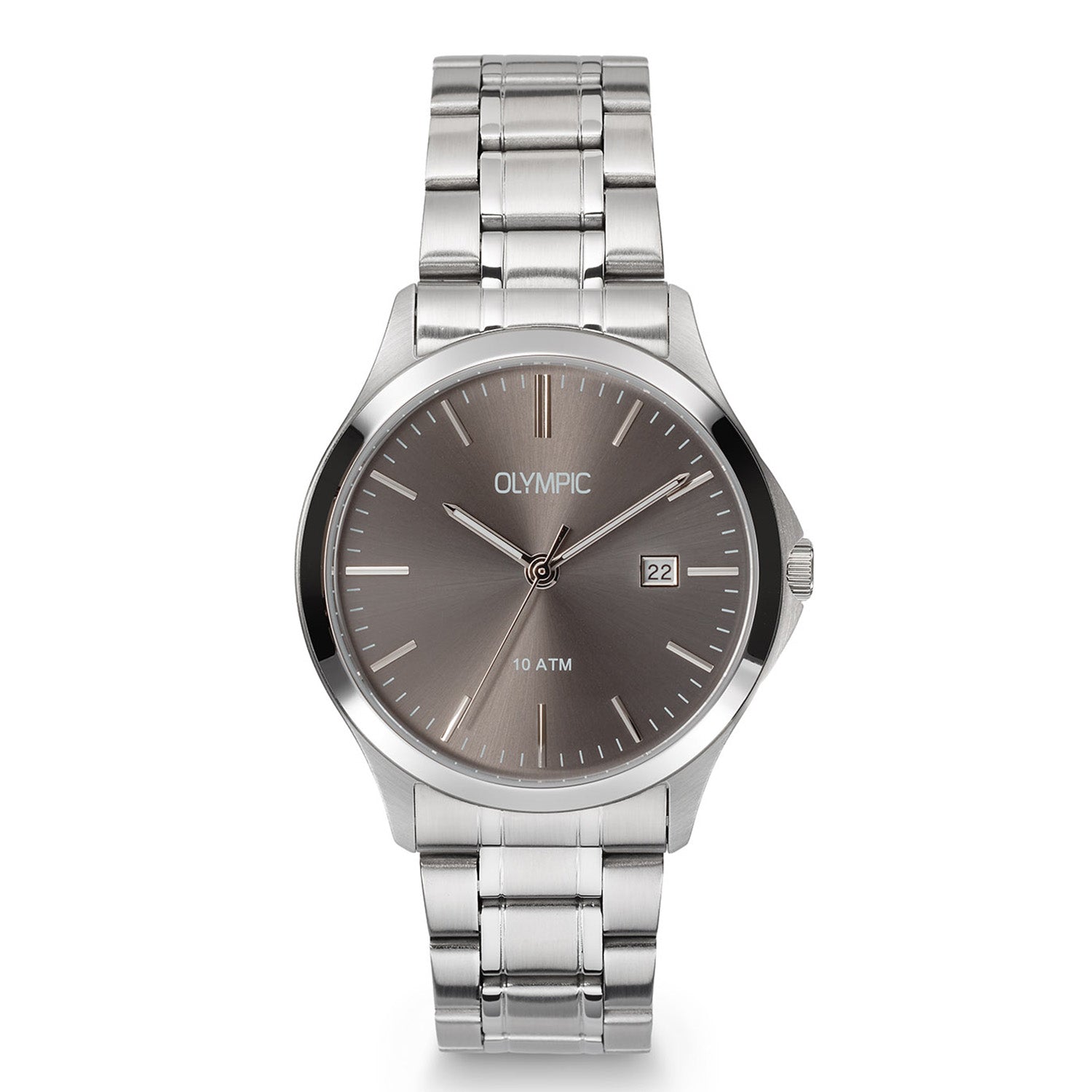Olympic OL26HSS326 Milan Horloge Heren Staal 39mm