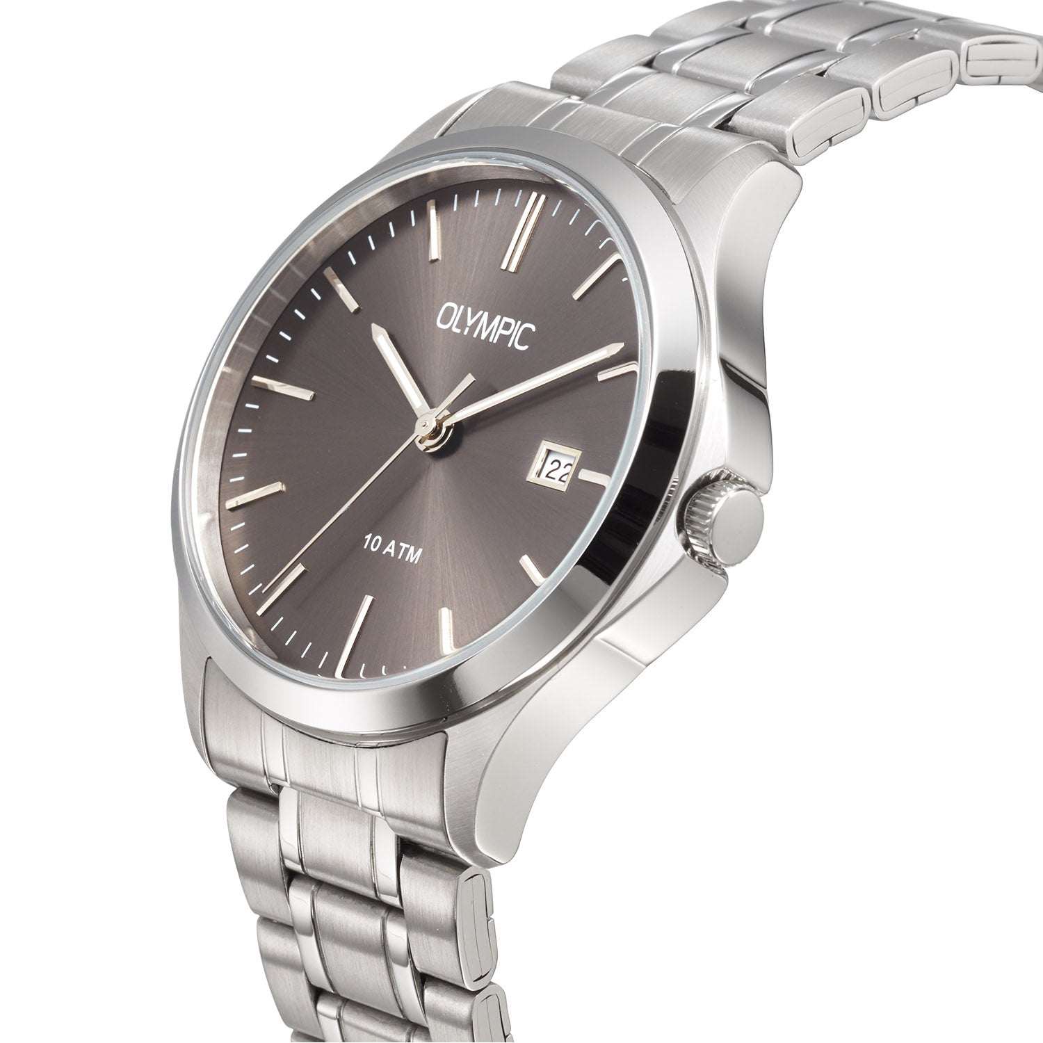 Olympic OL26HSS326 Milan Horloge Heren Staal 39mm