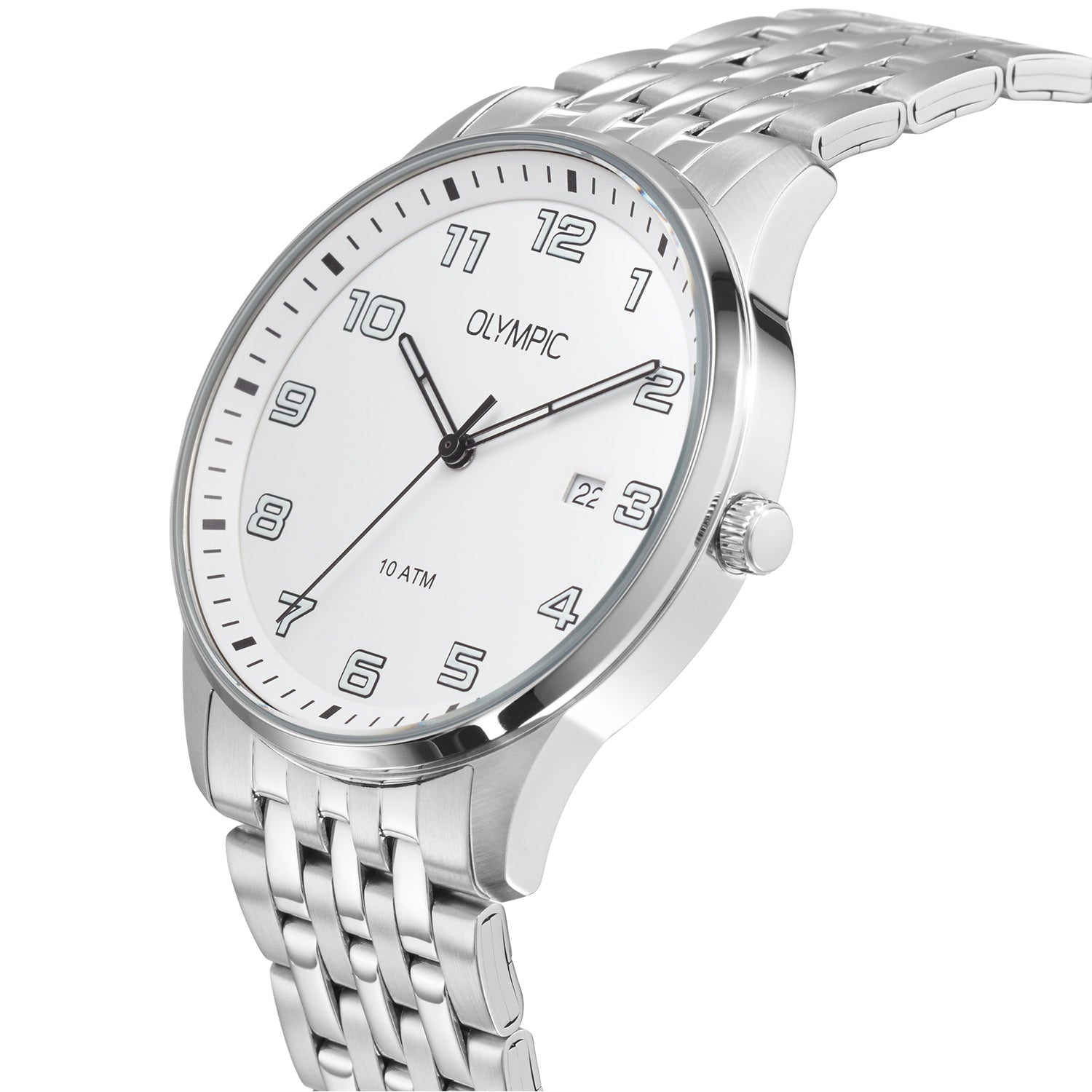 Olympic OL26HSS327 Julian Horloge Heren Staal 42mm