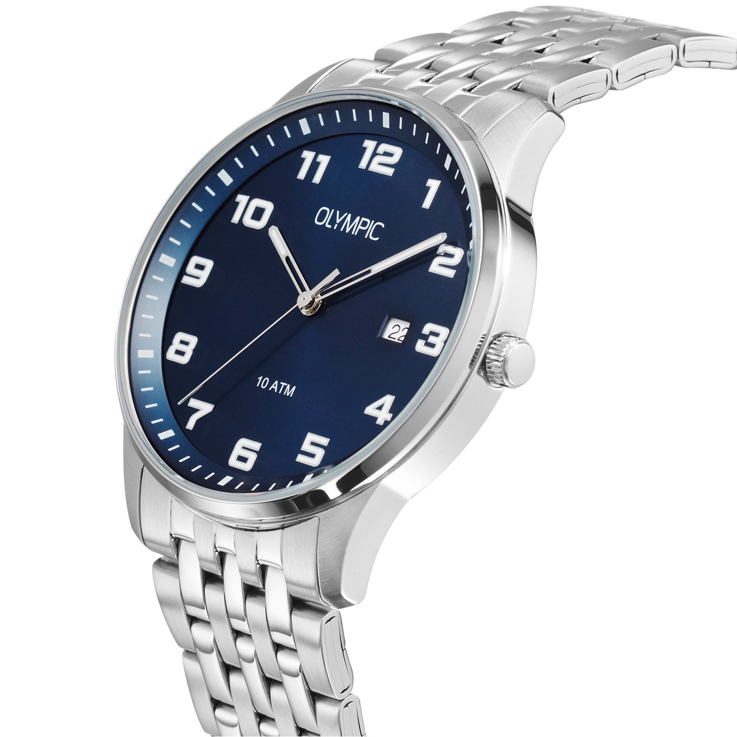 Olympic OL26HSS328 Julian Horloge Heren Staal 42mm