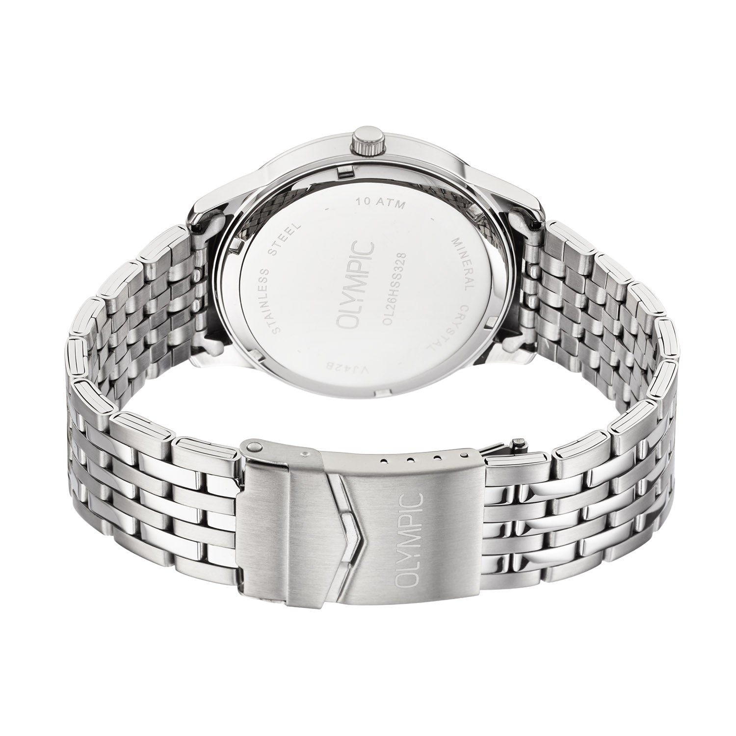 Olympic OL26HSS328 Julian Horloge Heren Staal 42mm