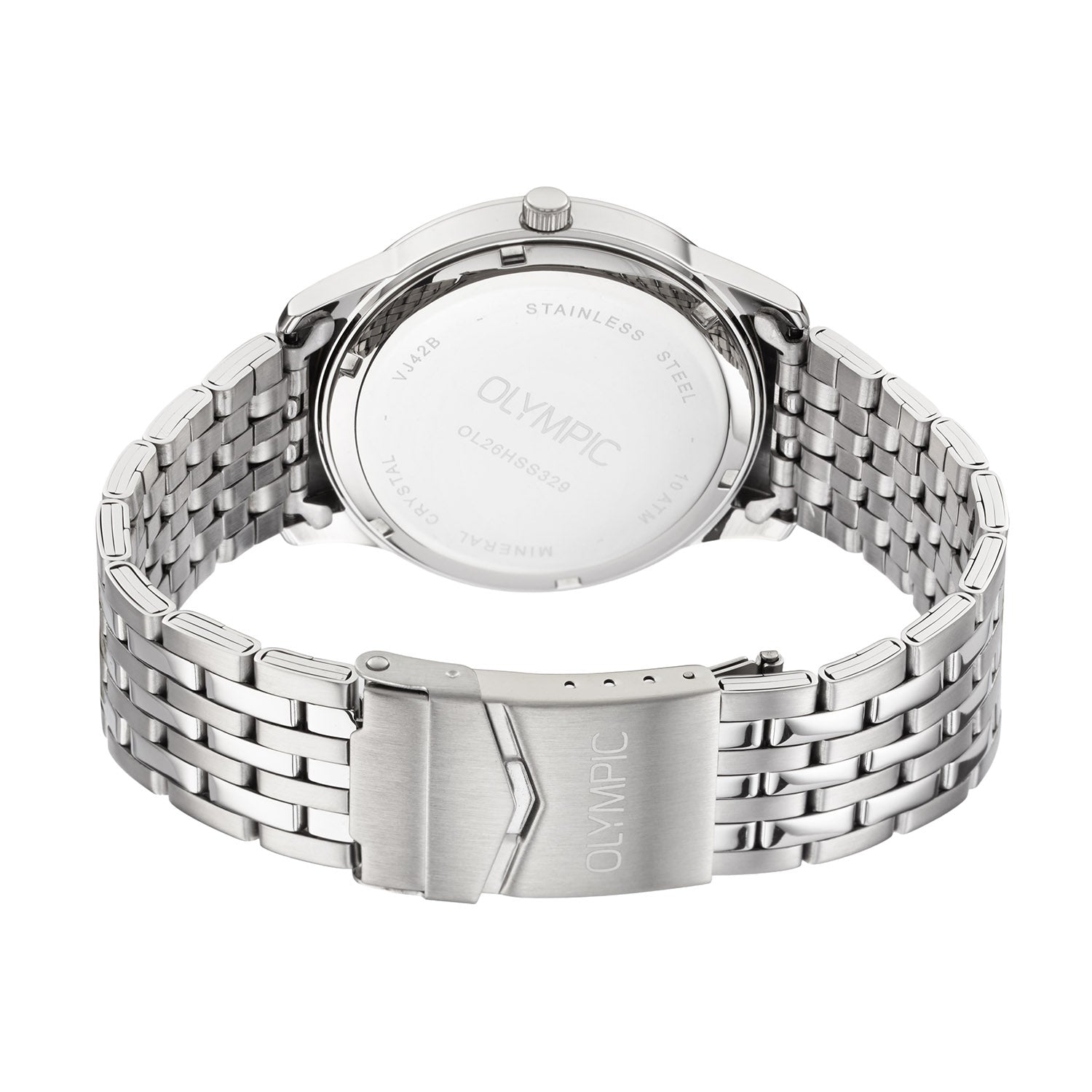 Olympic OL26HSS329 Julian Horloge Heren Staal 42mm