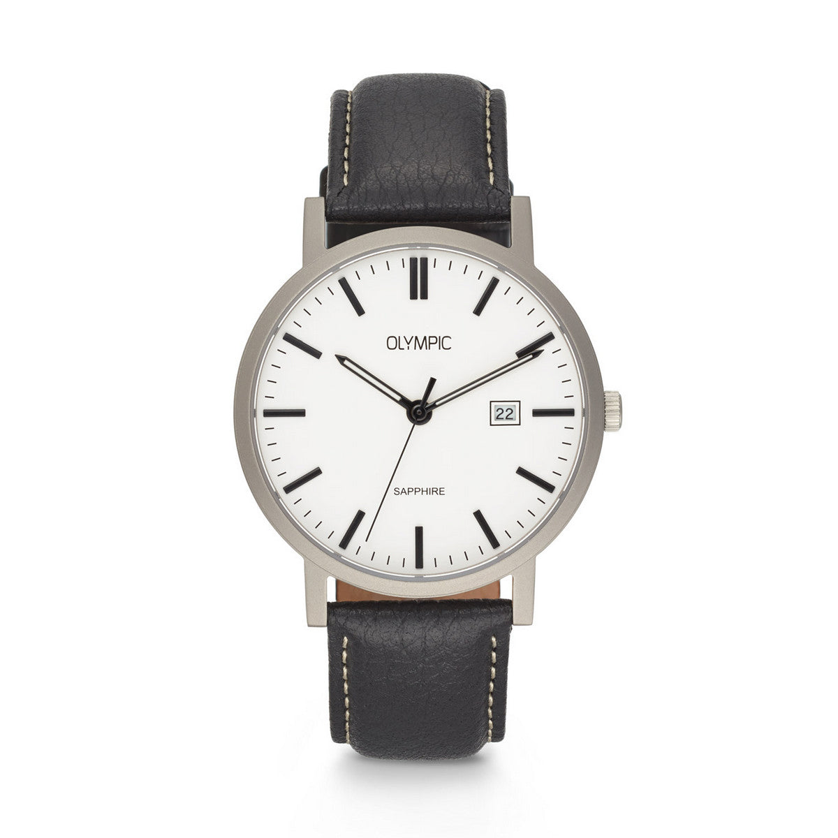 Olympic Horloge titanium wit - OL26HTL221