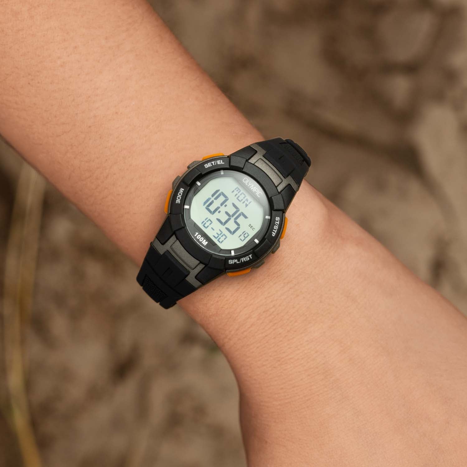 Olympic Horloge 36mm grijs - OL45HKR017