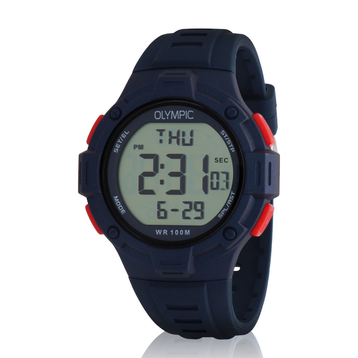 Olympic OL45HKR020 Digital Kids Blw/Rood 42mm - PansiteNederland.nl