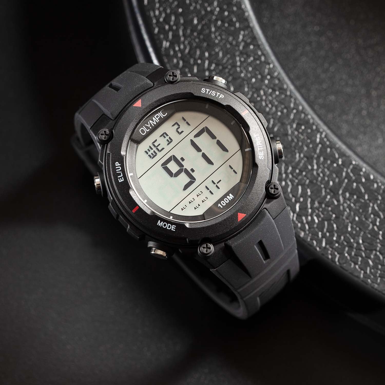 Olympic Horloge 46mm rood - OL45HKR024