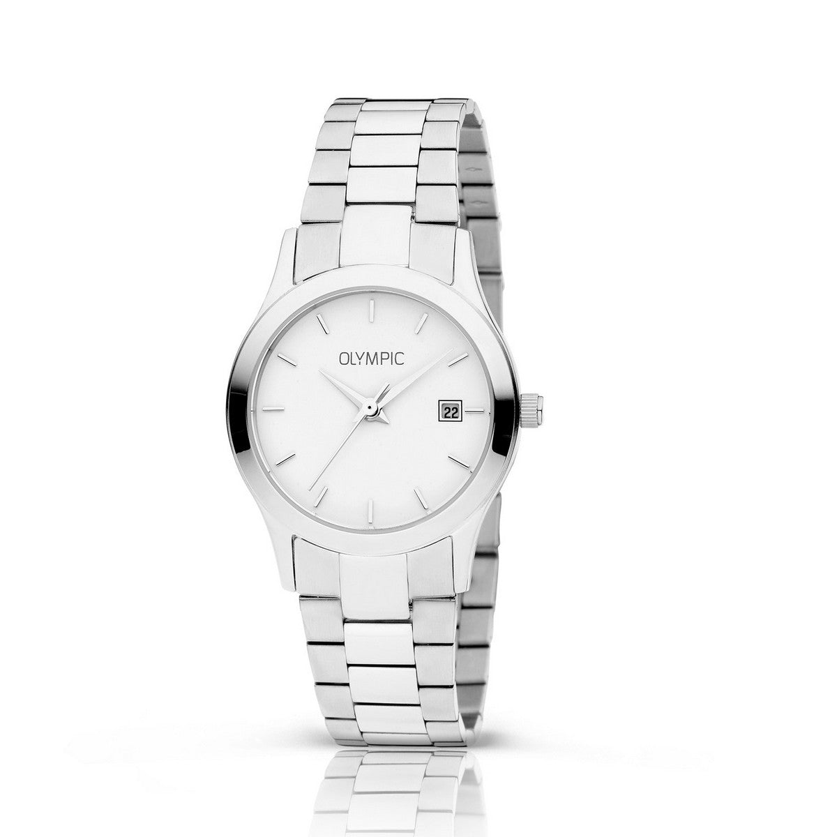 Olympic OL66DSS015 Lotti Dames Horloge Staal 30mm, exclusief en kwalitatief hoogwaardig. Ontdek nu!