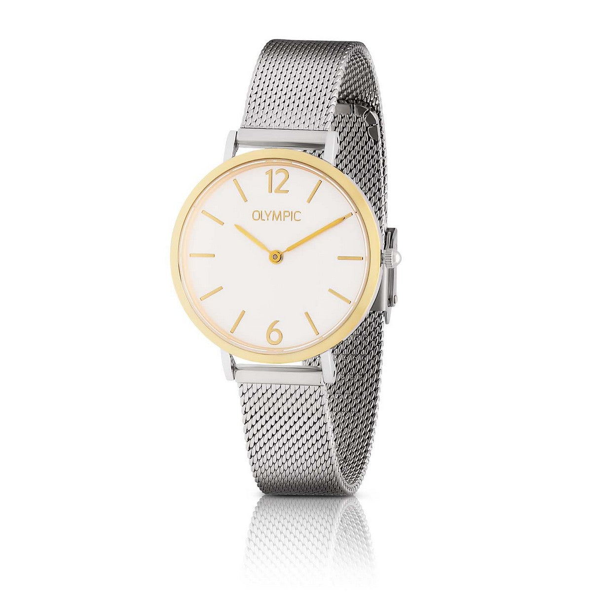 Olympic OL66DSS019B SANNE Horloge - Staal - Staal - Bico, exclusief en kwalitatief hoogwaardig. Ontdek nu!