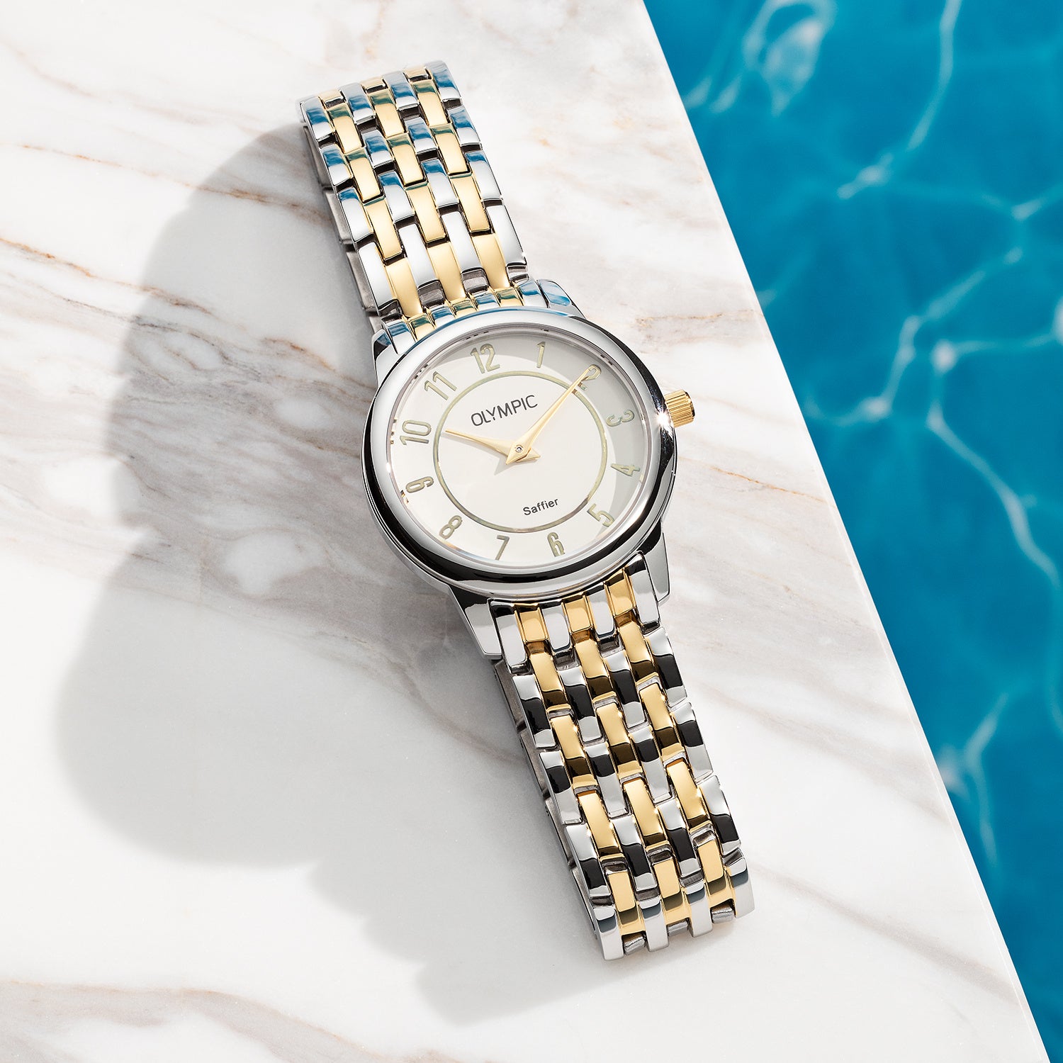 Olympic FLEUR Bico Bracelet Horloge - OL66DSS021B