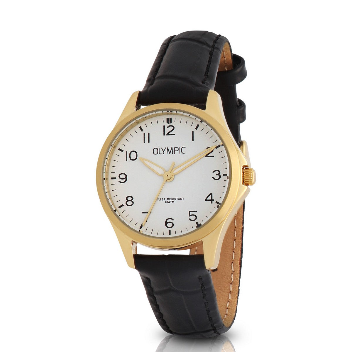 Olympic Horloge 29mm leer - OL72DDL004