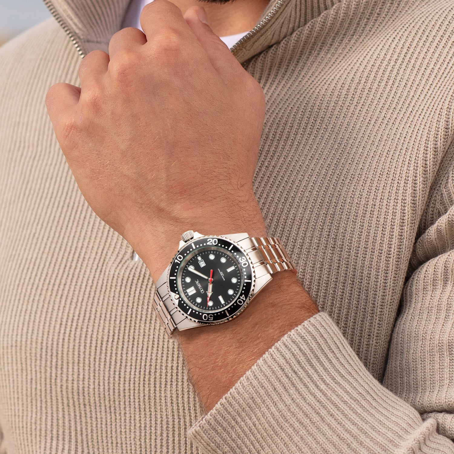 Olympic Horloge KAI zwart - OL72HSS290