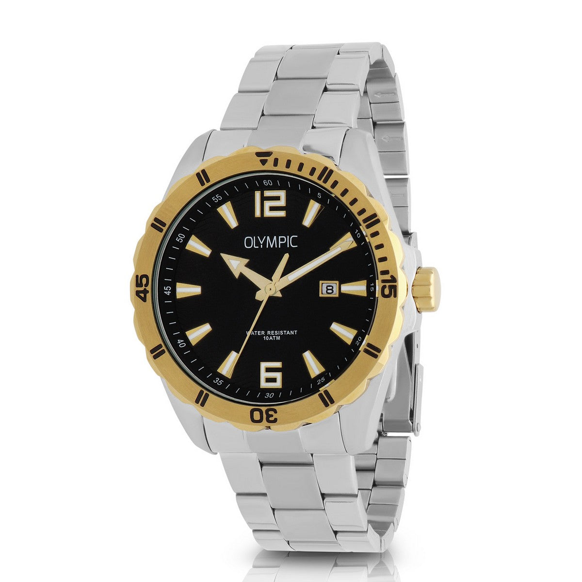 Olympic OL72HSS400B Pieter Horloge Heren Staal 43mm, exclusief en kwalitatief hoogwaardig. Ontdek nu!