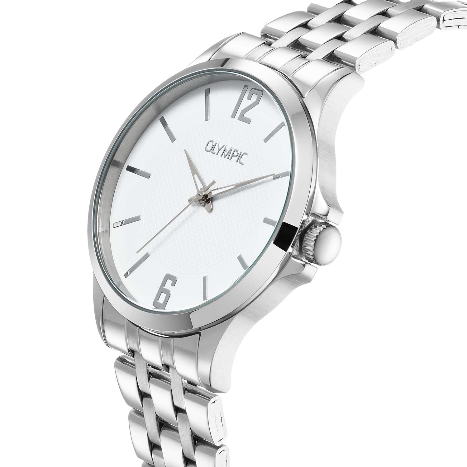Olympic Horloge wit - OL72HSS402