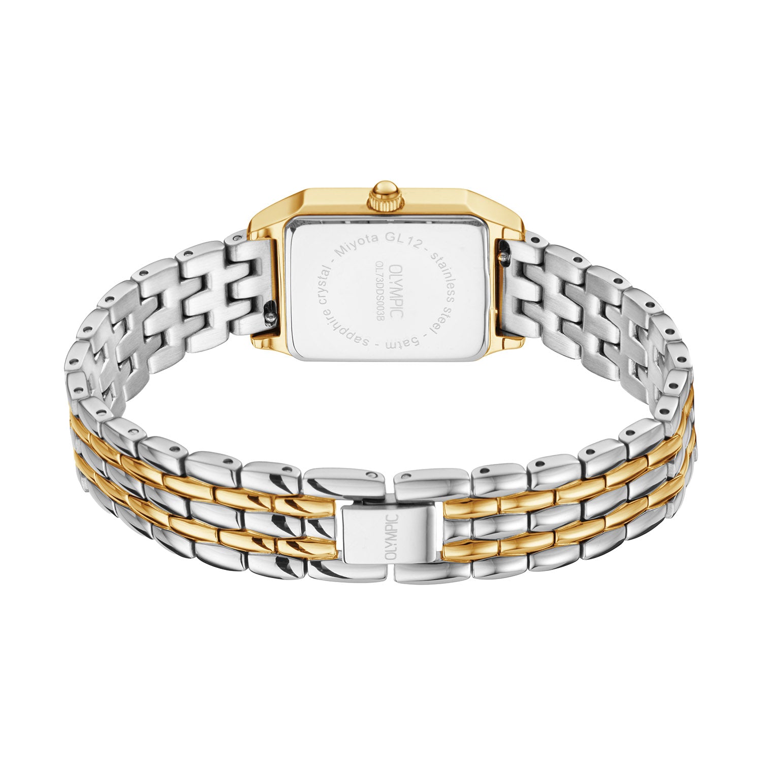 Olympic OL73DDS003B Nostalgia Horloge Dames Staal 23x33mm