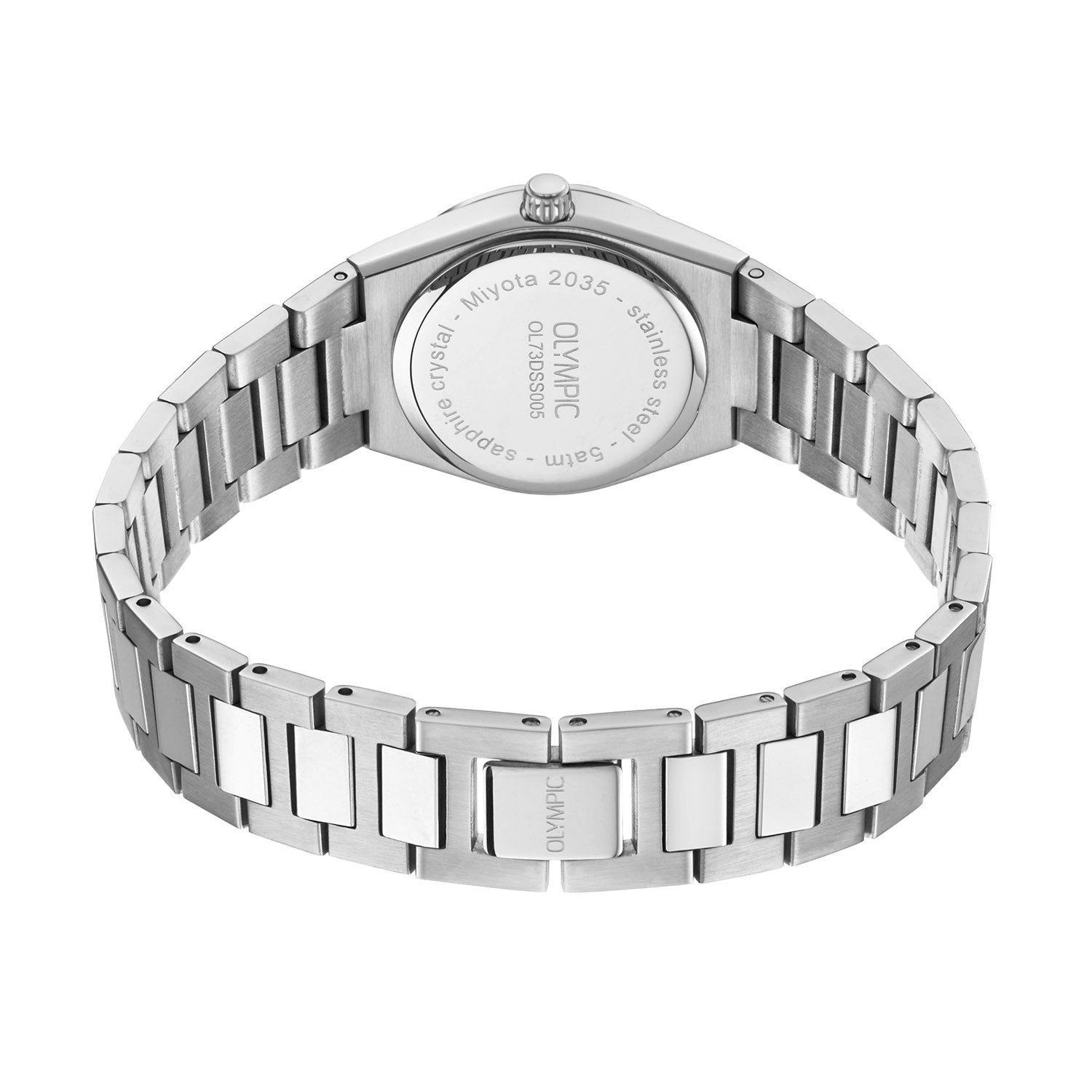 Olympic OL73DDS005 Shine Horloge Dames Staal 29mm