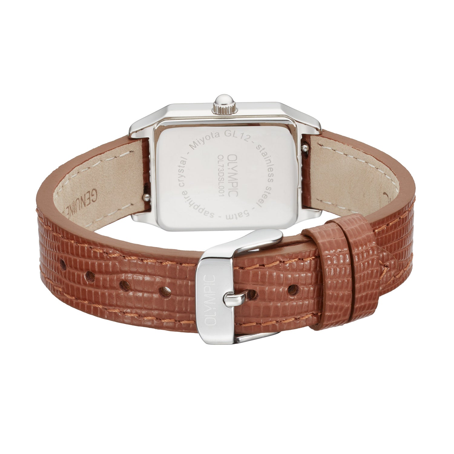 Olympic OL73DSL001 Nostalgia Horloge Dames Staal 23x33mm
