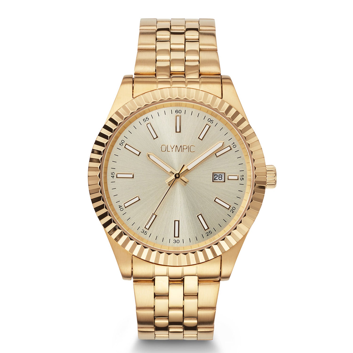 Olympic OL75HDD002 Novi Horloge Heren Staal 40mm
