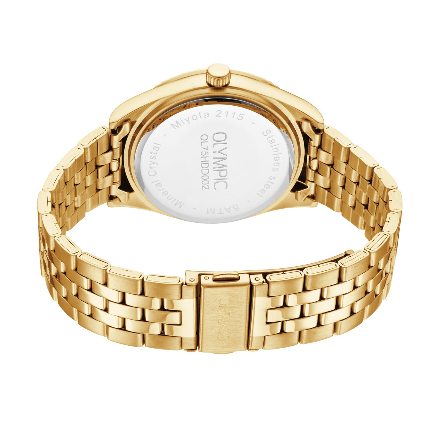 Olympic OL75HDD002 Novi Horloge Heren Staal 40mm