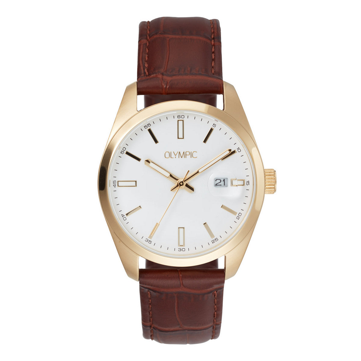 Olympic Horloge OL75HDL001 Bruin