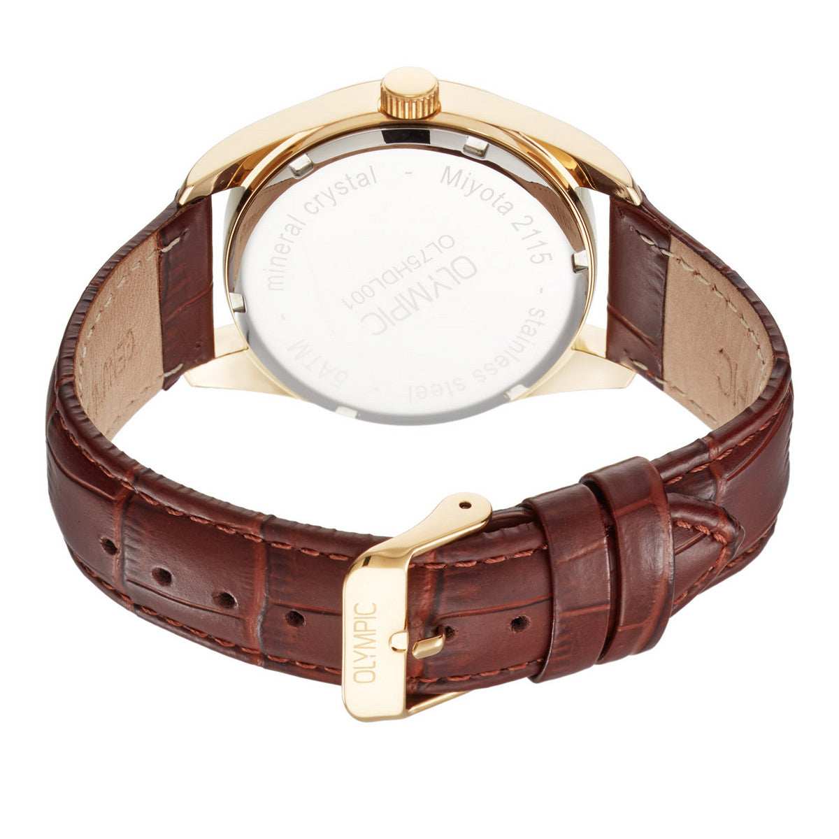 Olympic Horloge OL75HDL001 Bruin
