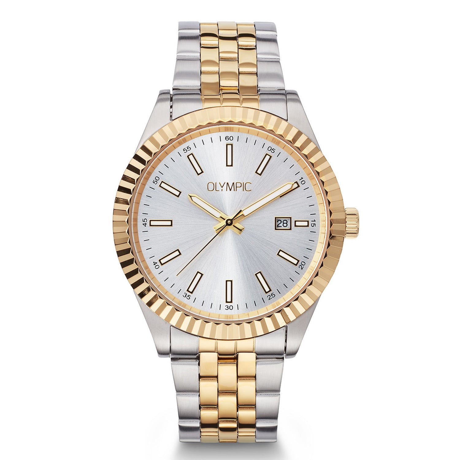 Olympic OL75HSD001B Novi Horloge Heren Staal 40mm