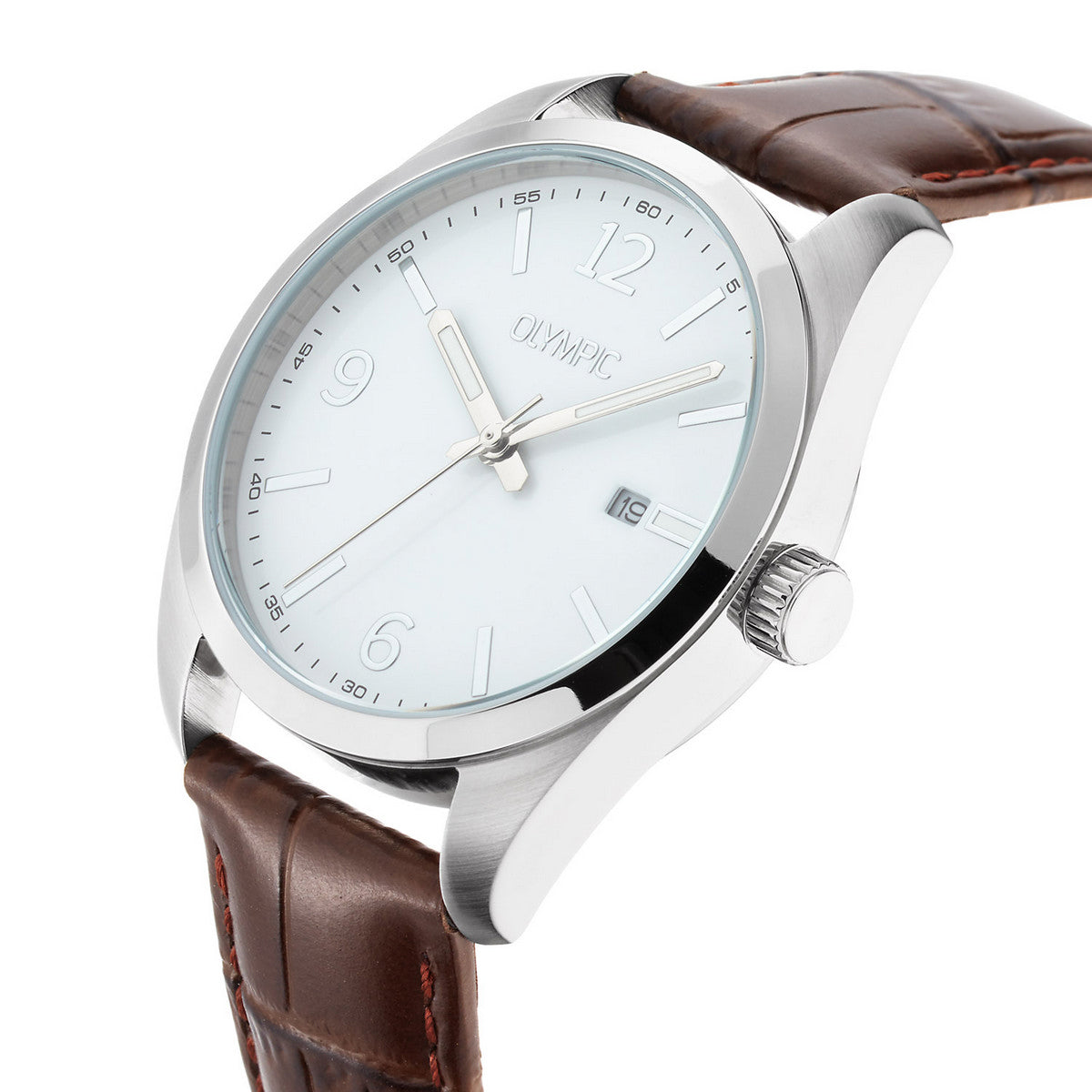 Olympic Horloge OL75HSL002 Bruin