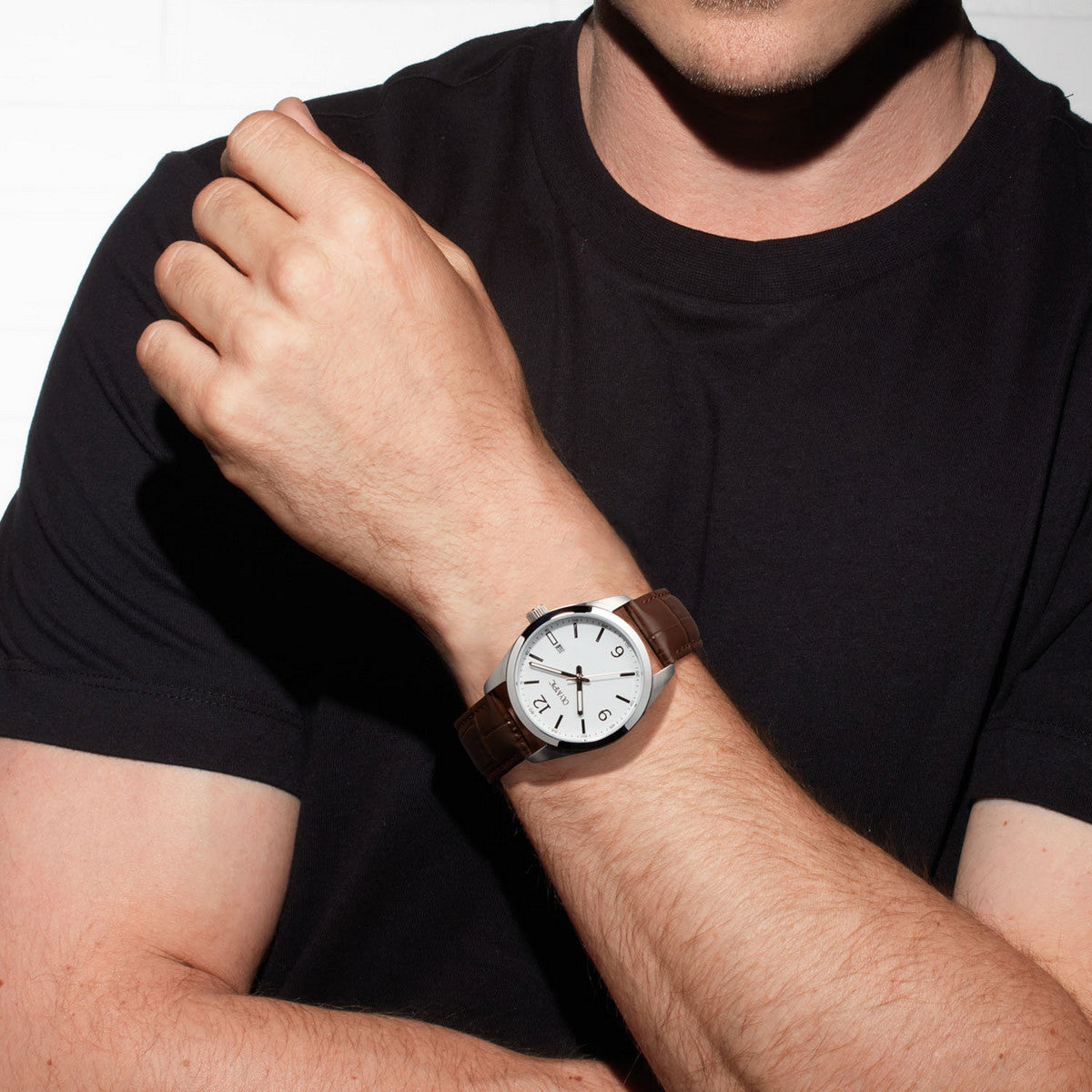 Olympic Horloge OL75HSL002 Bruin