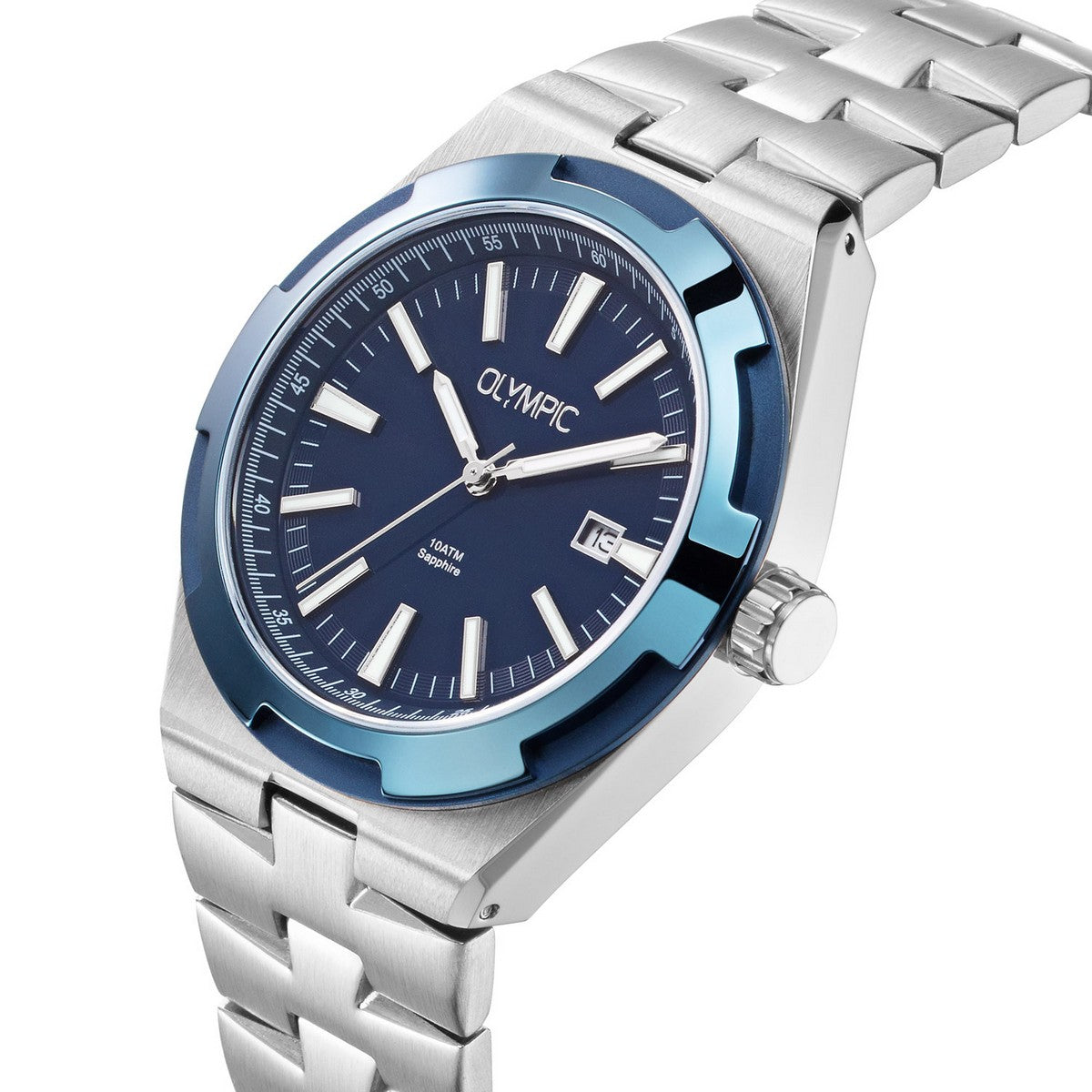 Olympic Horloge blauw - OL75HSS005
