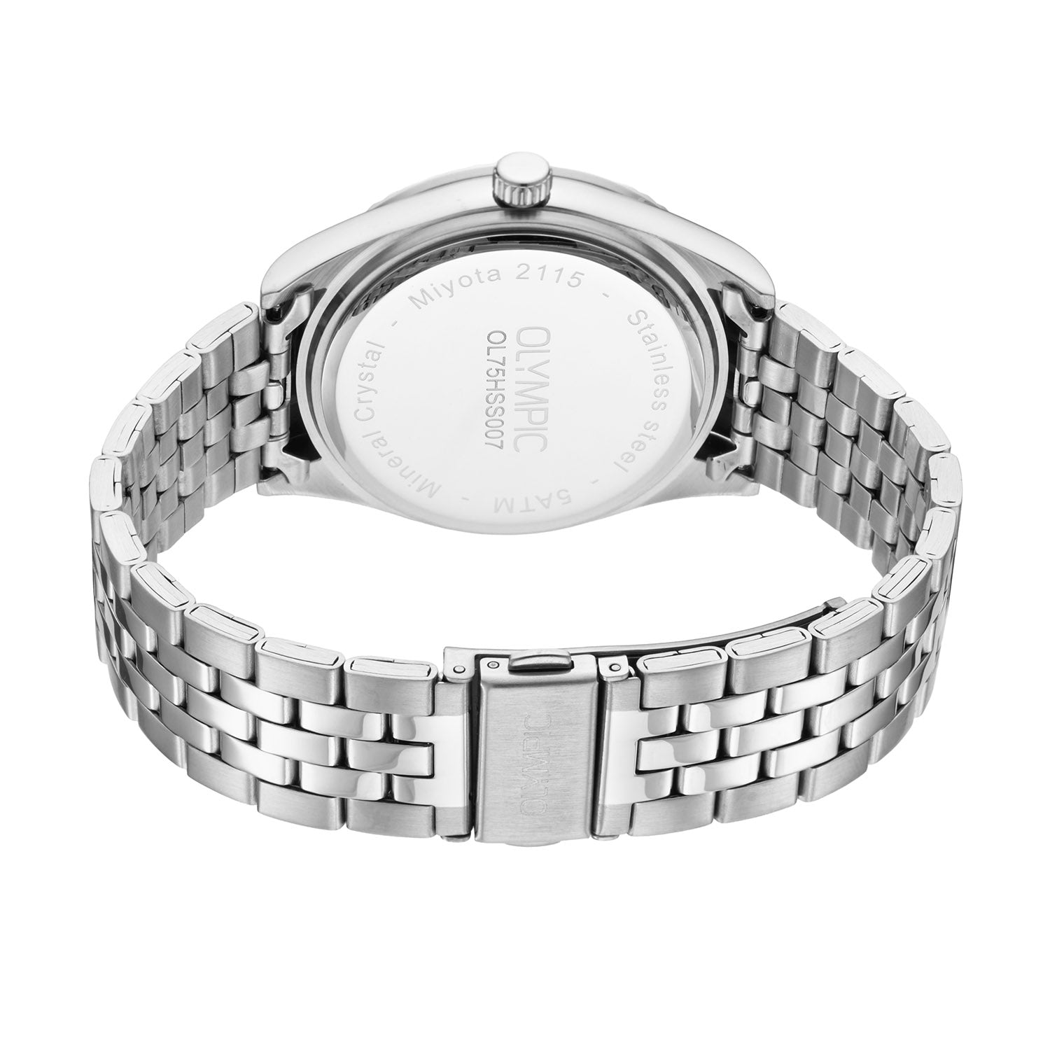 Olympic OL75HSS007 Novi Horloge Heren Staal 40mm