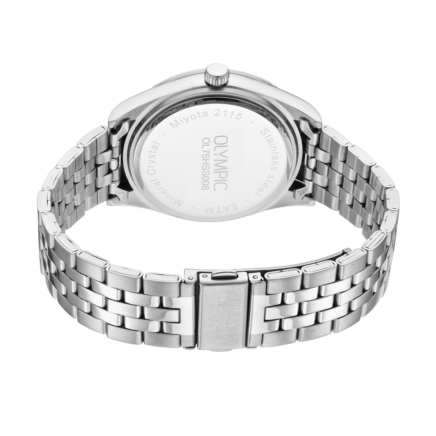 Olympic OL75HSS008 Novi Horloge Heren Staal 40mm