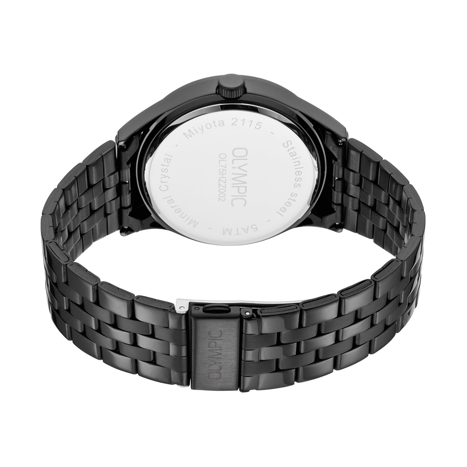 Olympic OL75HZZ002 Senne Horloge Heren Staal 43mm