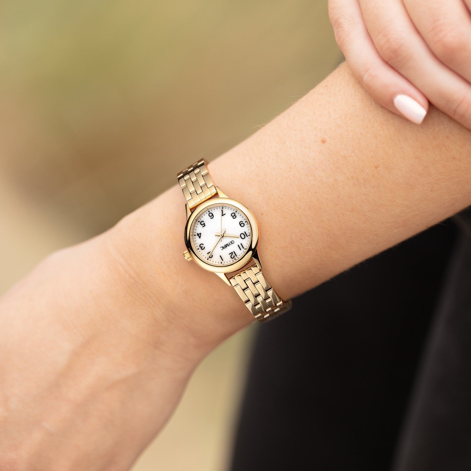 Olympic OL80DDD001 Yara Horloge Staal 28mm