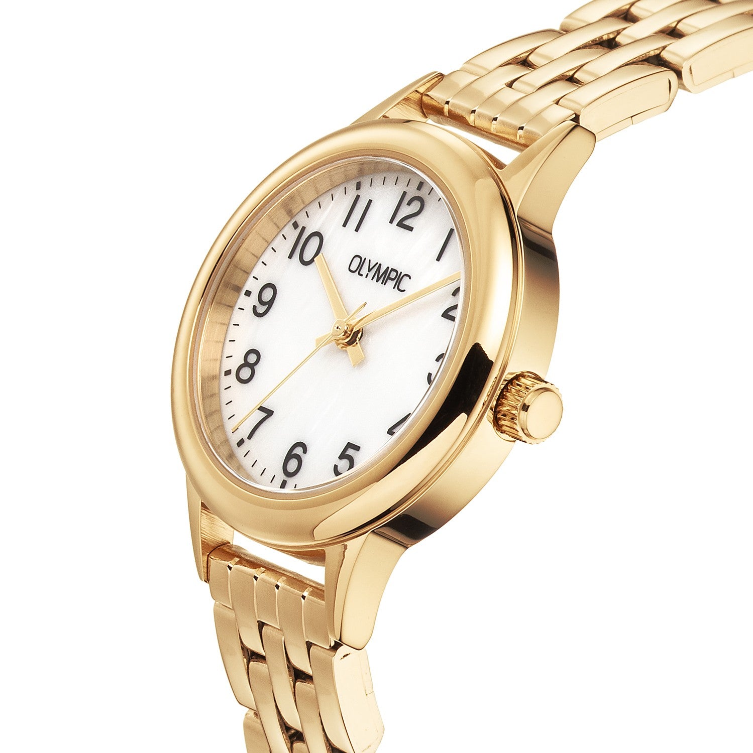 Olympic OL80DDD001 Yara Horloge Staal 28mm