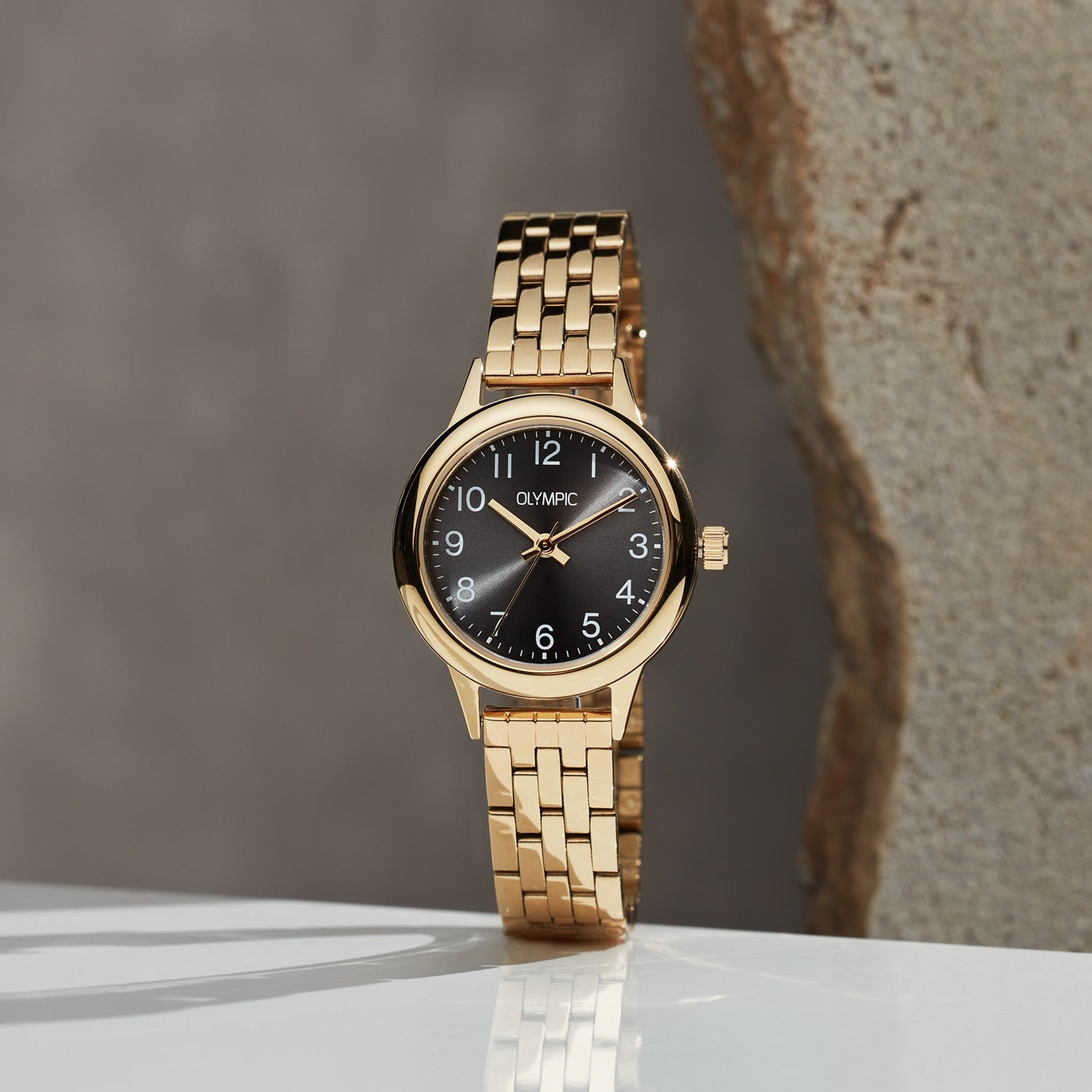 Olympic OL80DDD002 Yara Horloge Staal 28mm