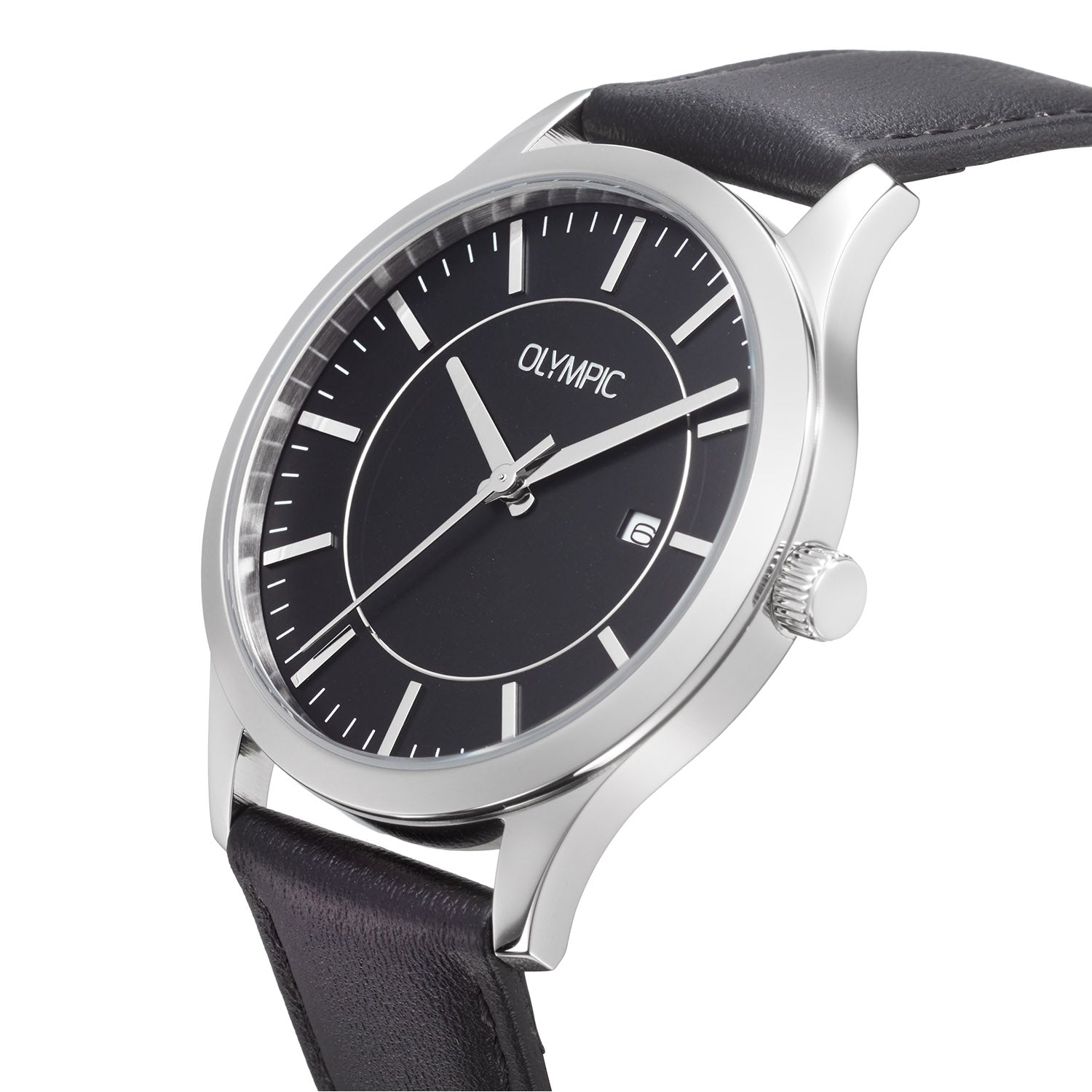 Olympic OL80HSL001 Damian Horloge Heren Staal 40mm