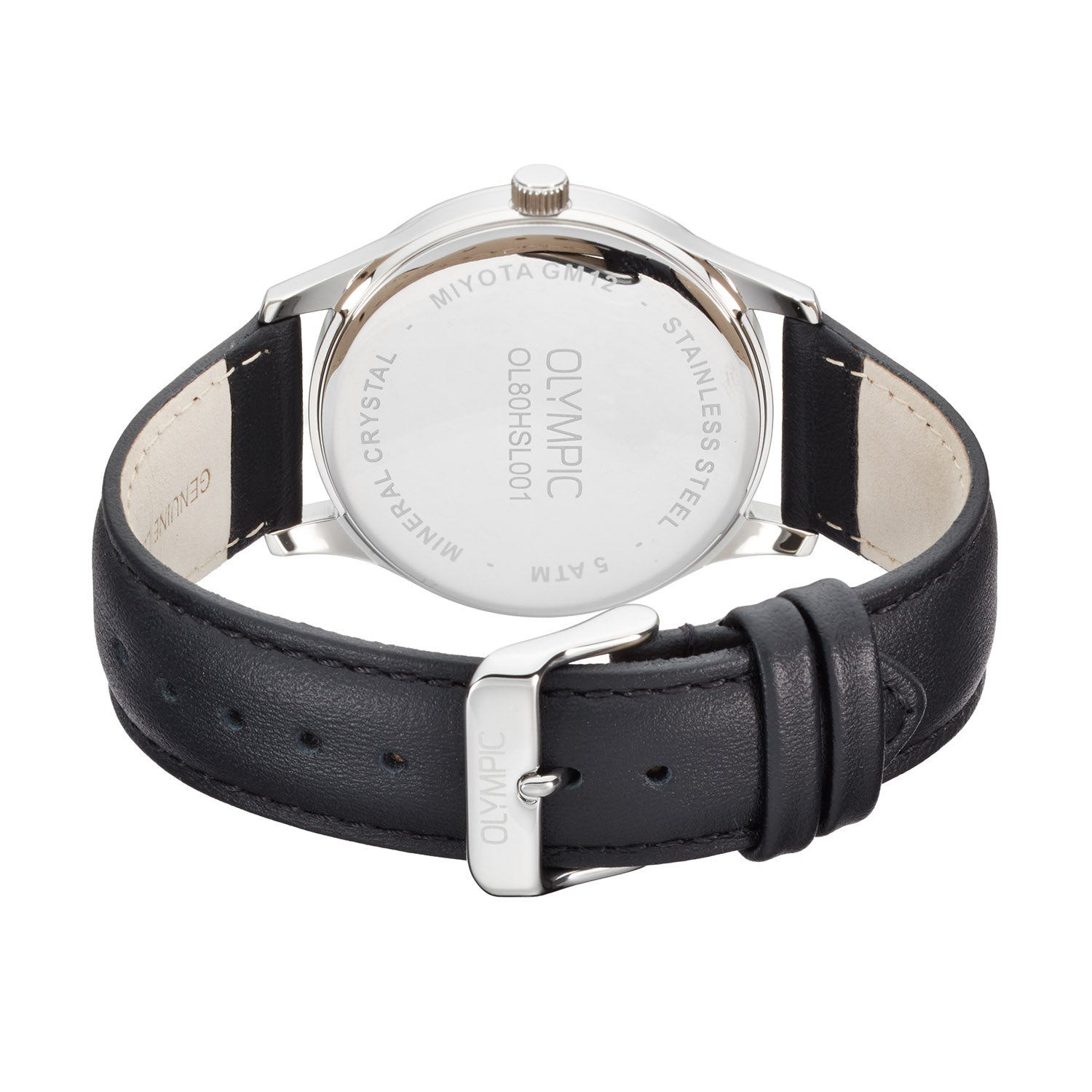 Olympic OL80HSL001 Damian Horloge Heren Staal 40mm