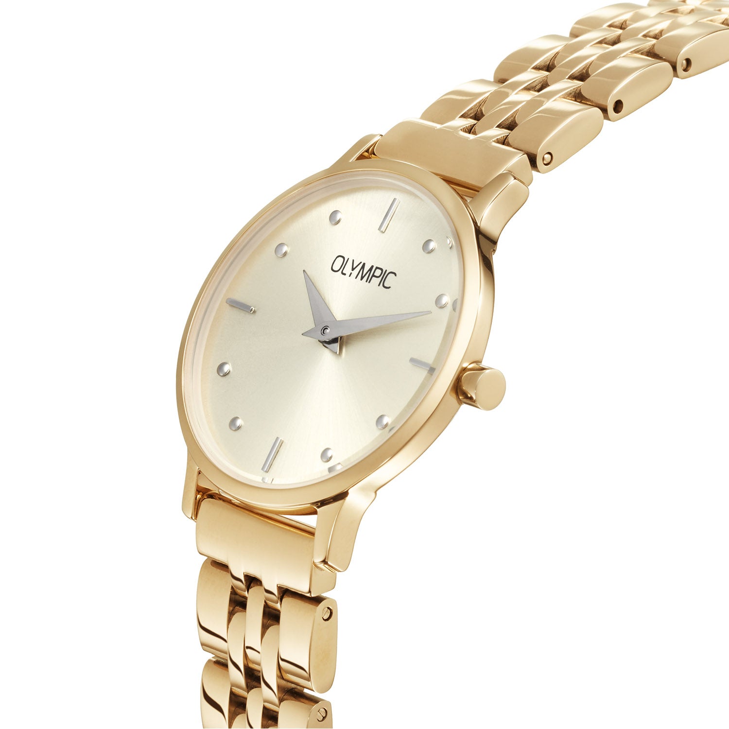 Olympic OL82DDD003B Lina Horloge Dames Staal 26mm